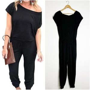 Prettygarden Black Jumpsuit – Size Small – New With Tags